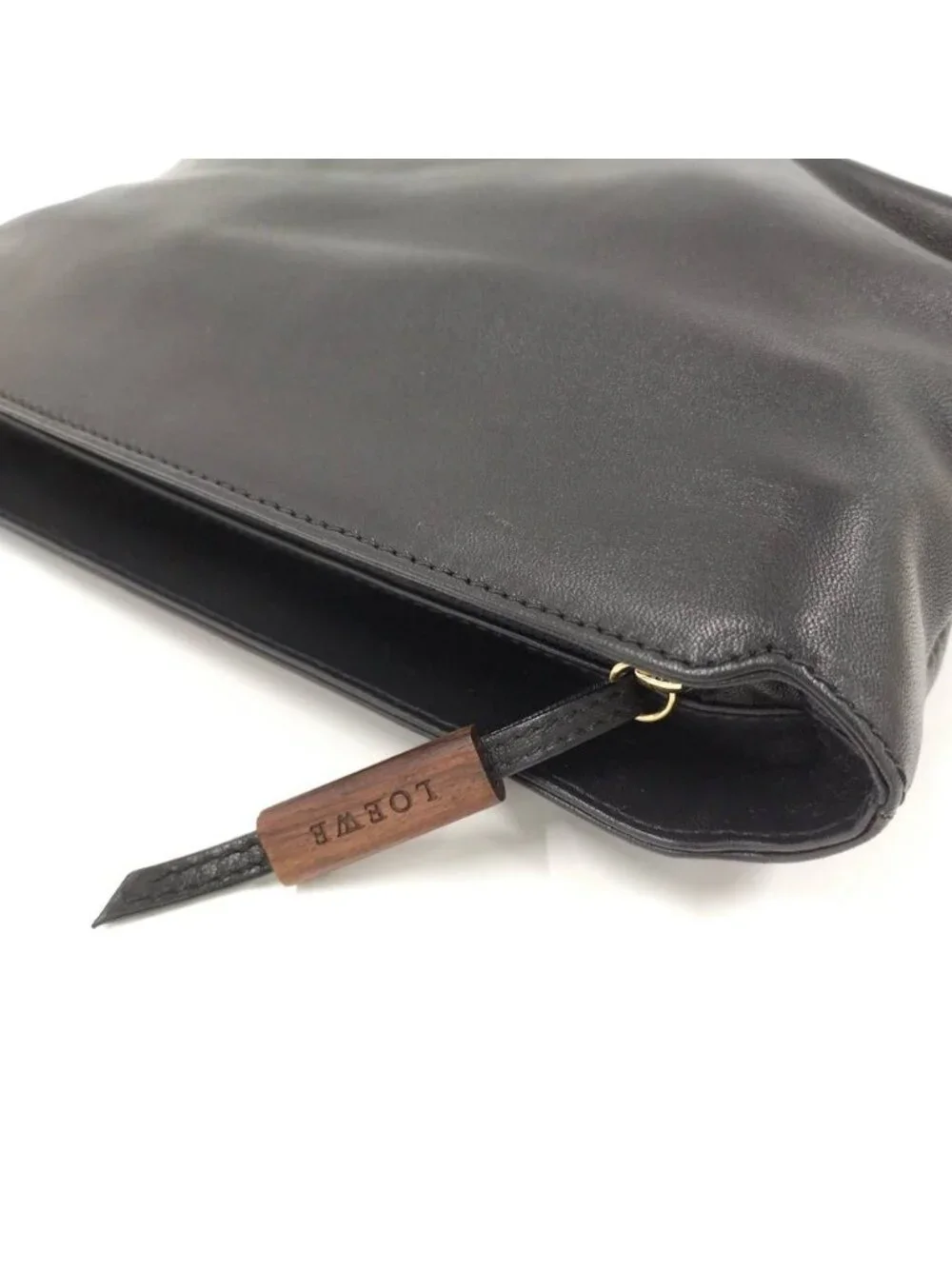 Loewe Pouch Leather Black